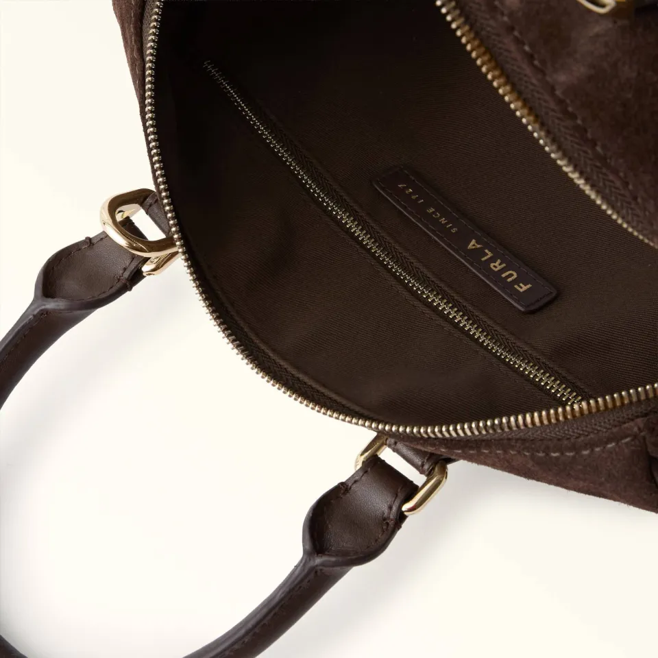 Furla Olivia M handtas donkerbruin bruin, foto 4