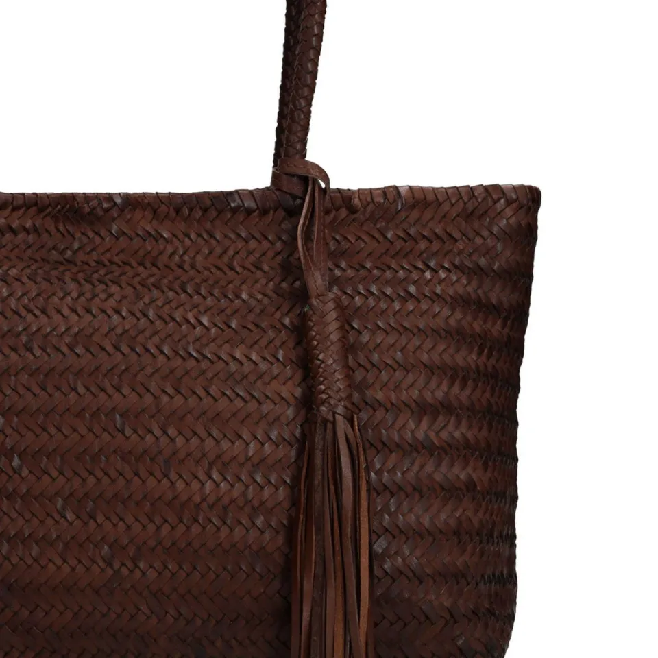 Manfield crossbody tas bruin, foto 5