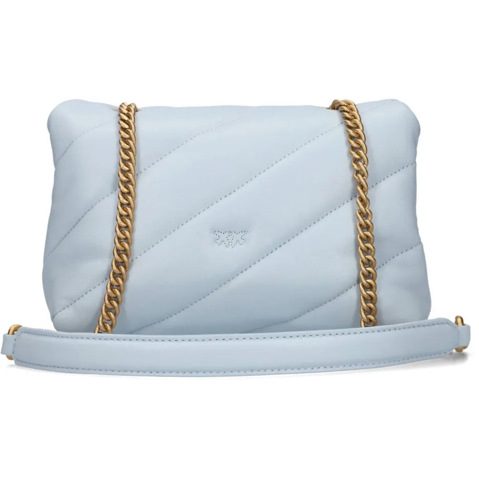 Pinko Love Puff Mini schoudertas lichtblauw, foto 3