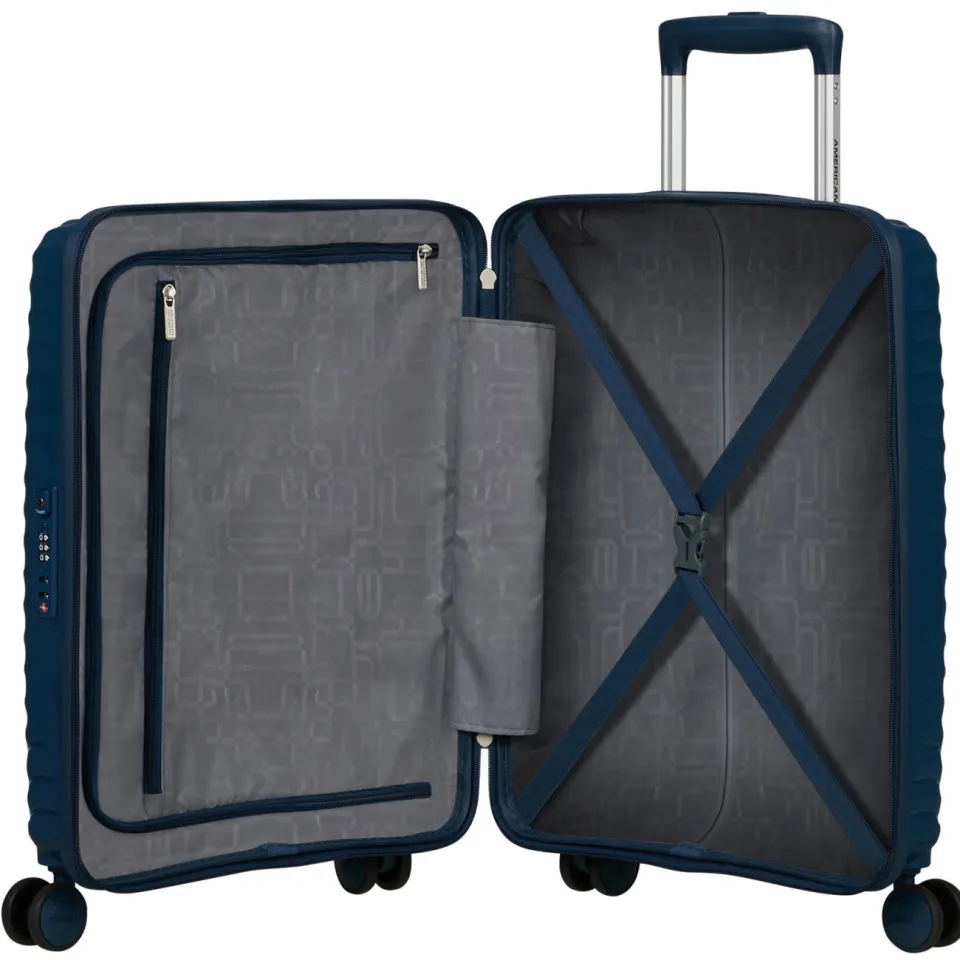 American Tourister Diablast handbagagekoffer blauw, foto 4