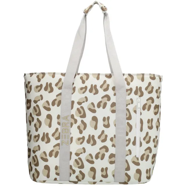 Zebra Trends Sally strandtas luipaard beige Multi