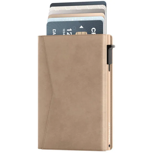 Portemonnee Prowallet Pasjeshouder Classic Beige