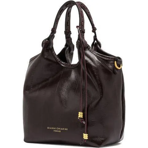 Gianni Chiarini Dua 12678 schoudertas bordeaux, foto 4