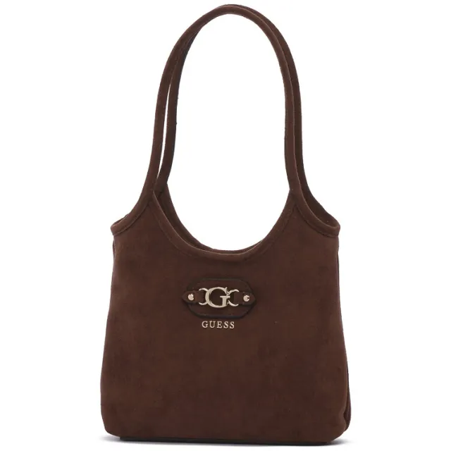Guess Tas Guess BRO SAMANTHA MINI TOTE Bruin