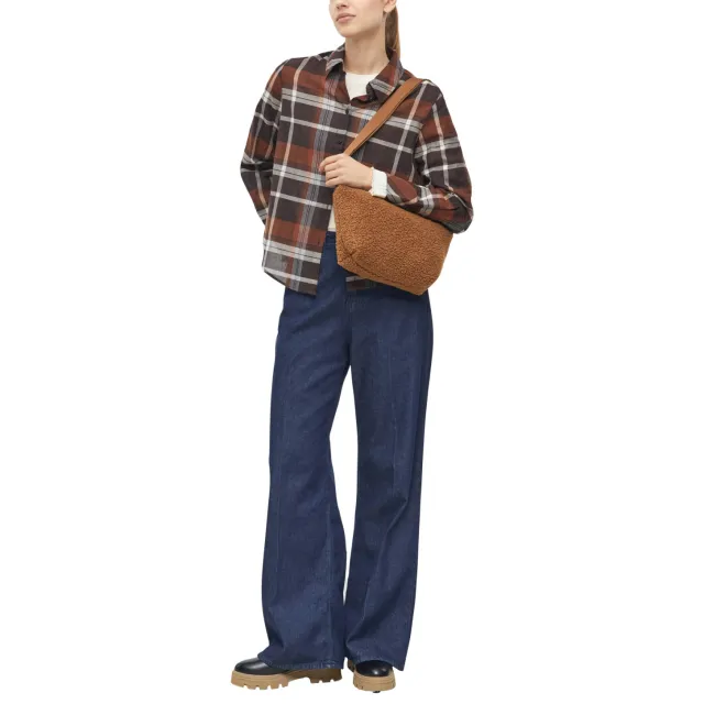 S.Oliver teddy crossbody tas camel