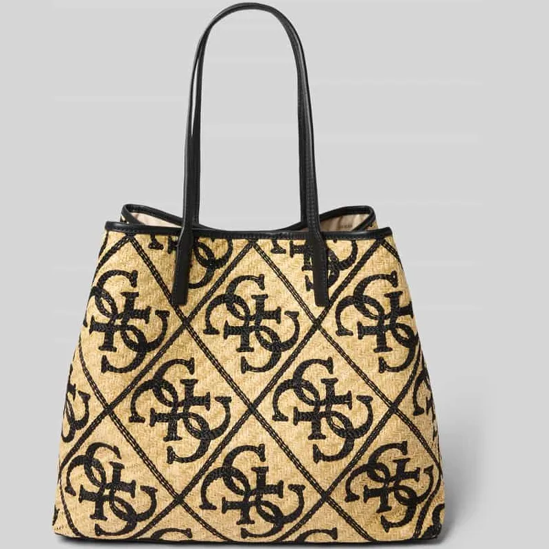 Guess Kirsten 2-in-1 shopper zwart beige, foto 3