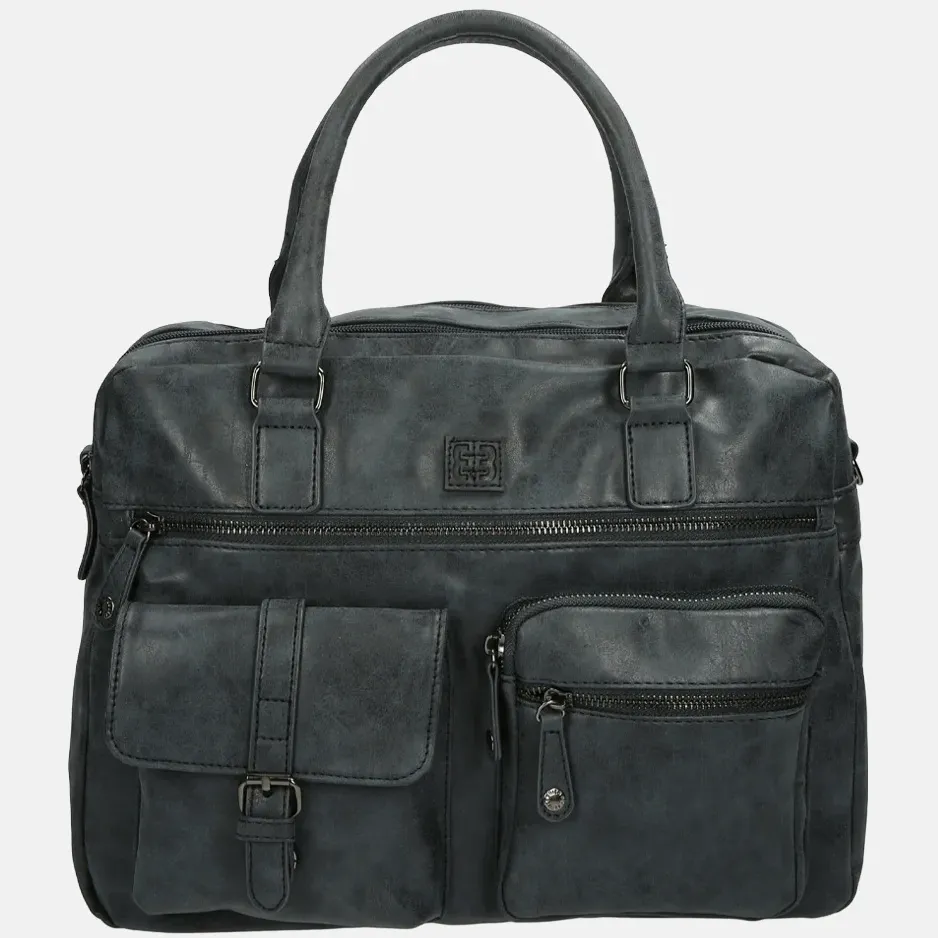 Enrico Benetti Ardèche handtas laptop 13 inch - Blauw, foto 2