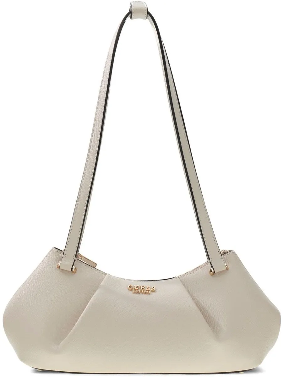 Guess Amorette Shoulder Satchel schoudertas crème Cream White