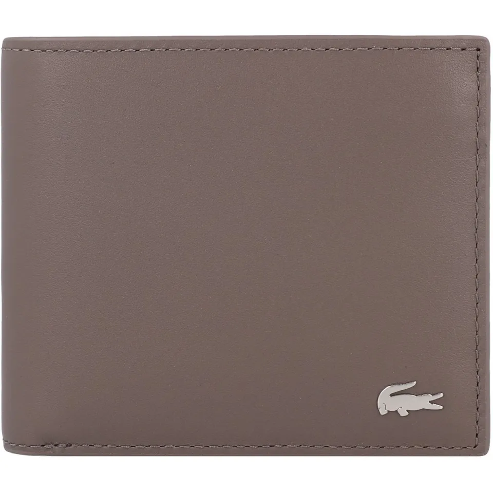 Lacoste FG Billfold & Coin portemonnee taupe Morel