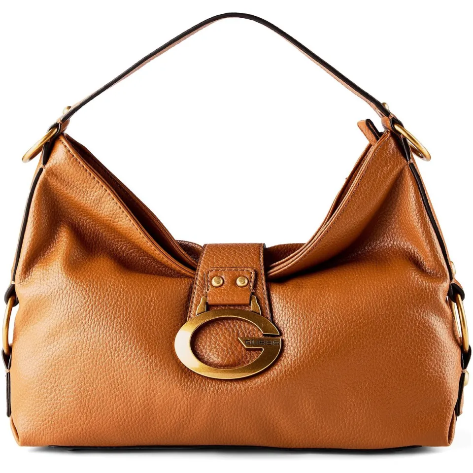 Guess Camden schoudertas cognac, foto 2