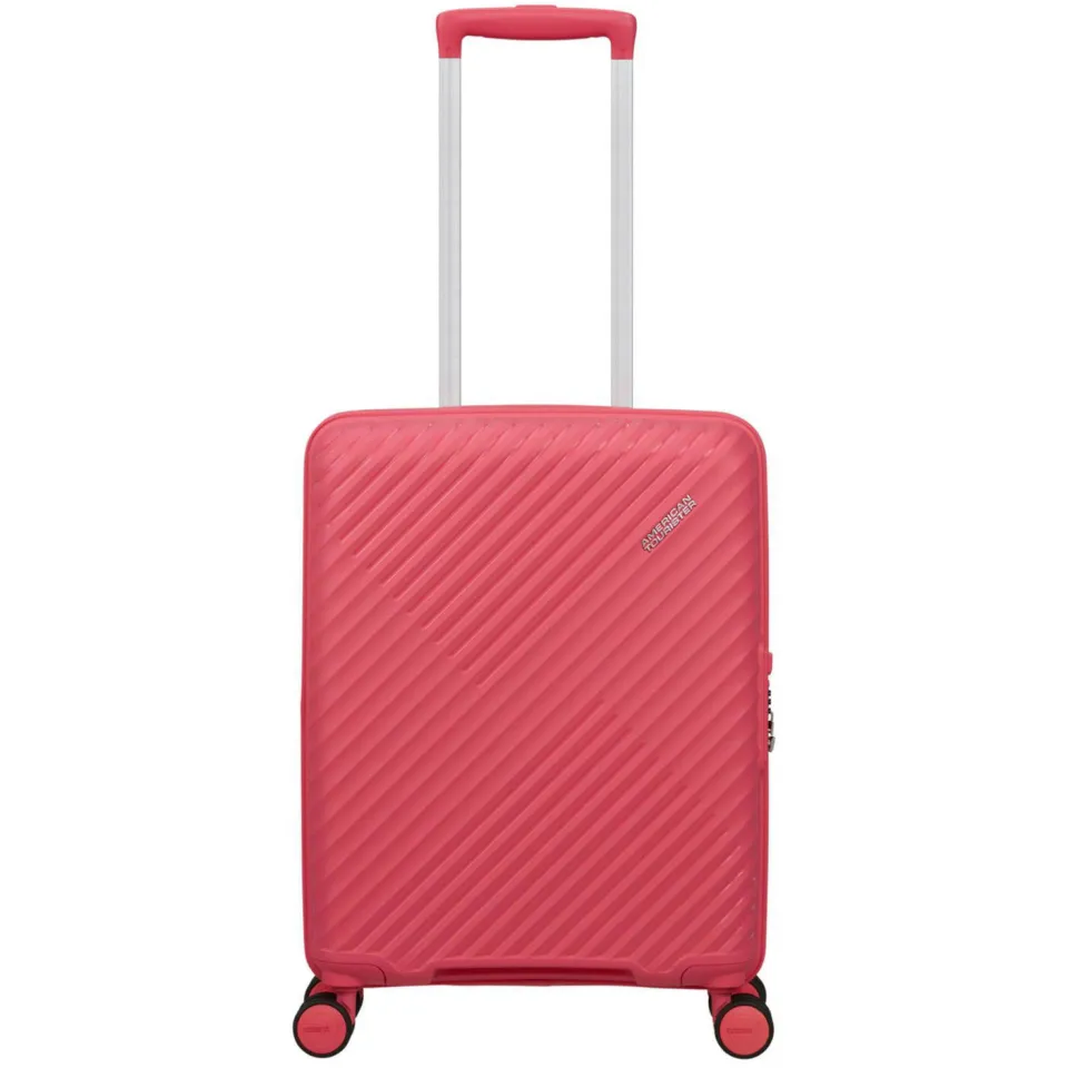 American Tourister Diablast 4 wiel spinner koffer roze, foto 2