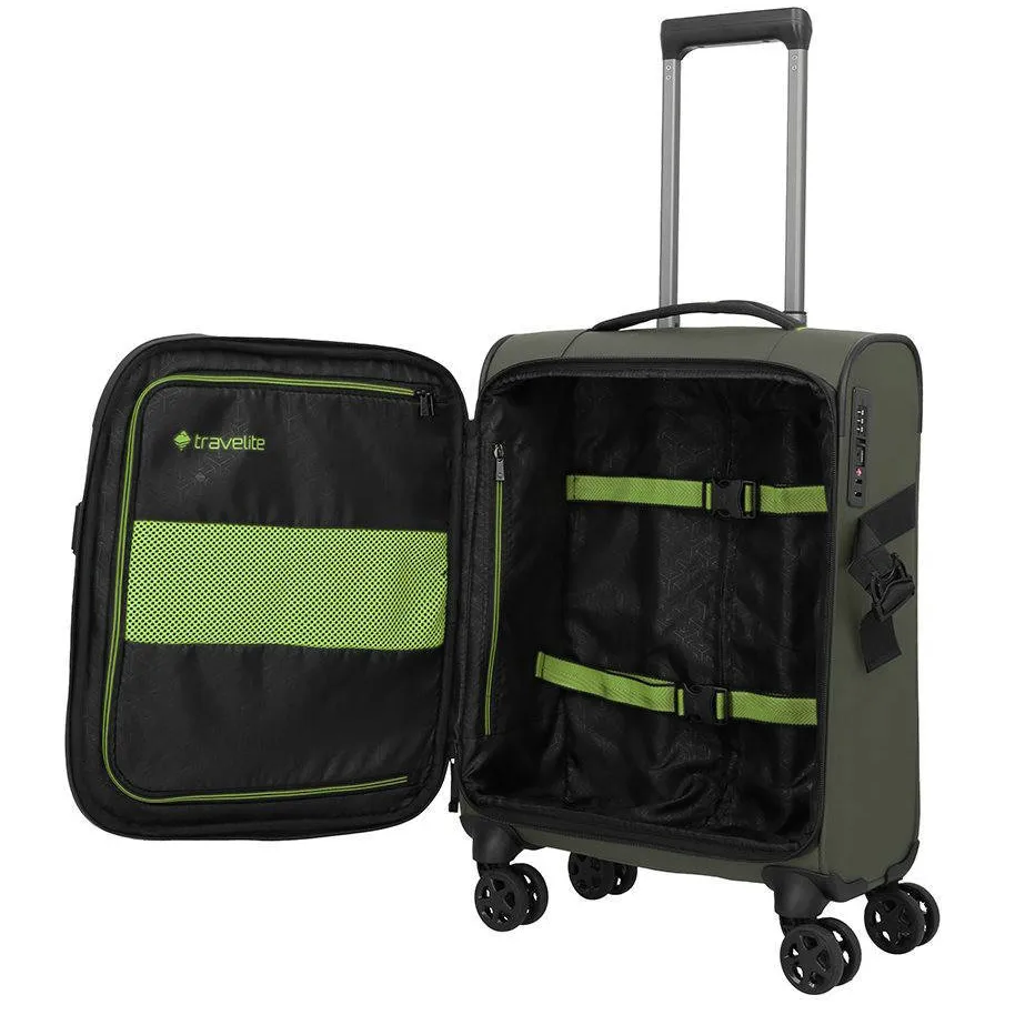 Travelite Briize handbagagekoffer kaki, foto 6