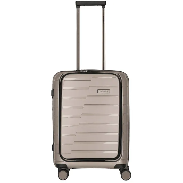 Travelite Air Base trolley 55 cm champagne met voorvak, foto 2