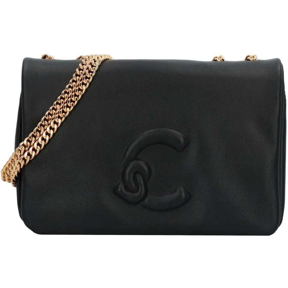Coccinelle Dulse Mini Bag Glad Leer Noir