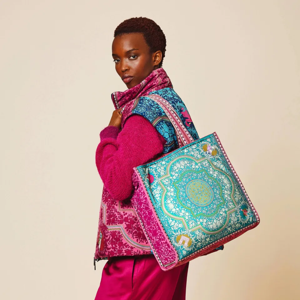 Oilily Skylar shopper blauw, foto 3