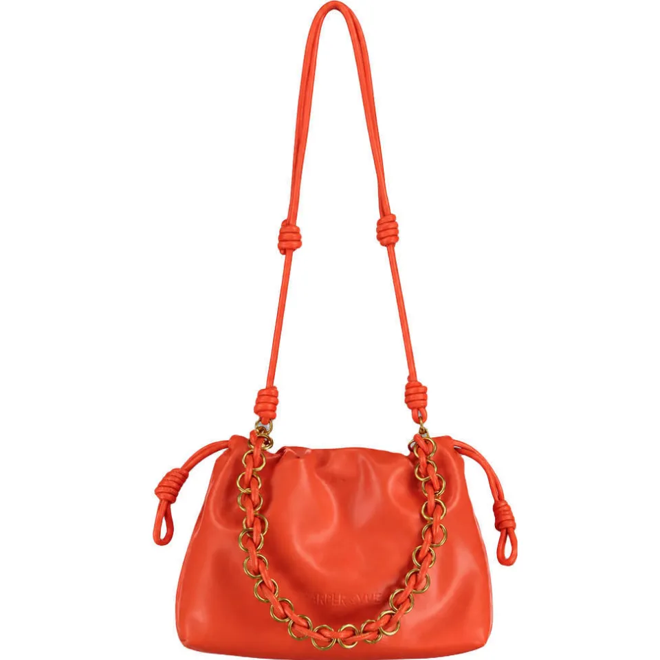 Harper & Yve Borris crossbody tas oranje