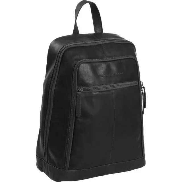Chesterfield The Chesterfield Brand James Leren Laptop Rugzak - 14 inch - Zwart