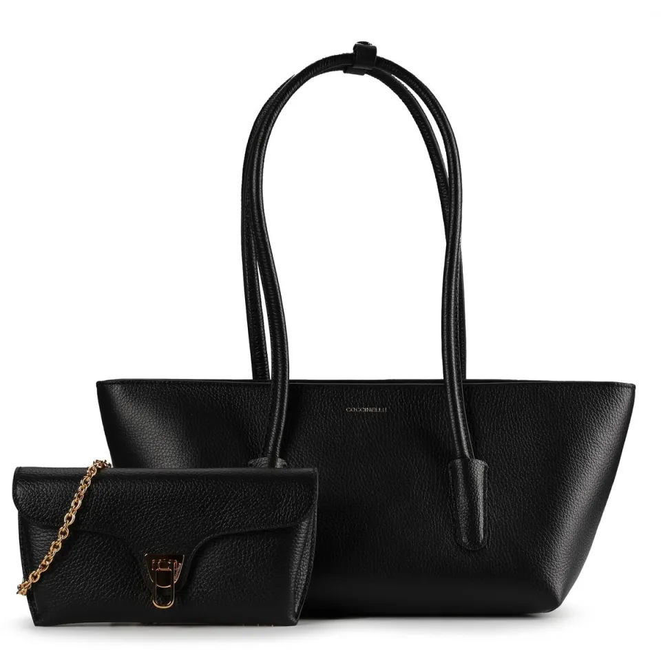 Coccinelle Double Beat shopper zwart, foto 2