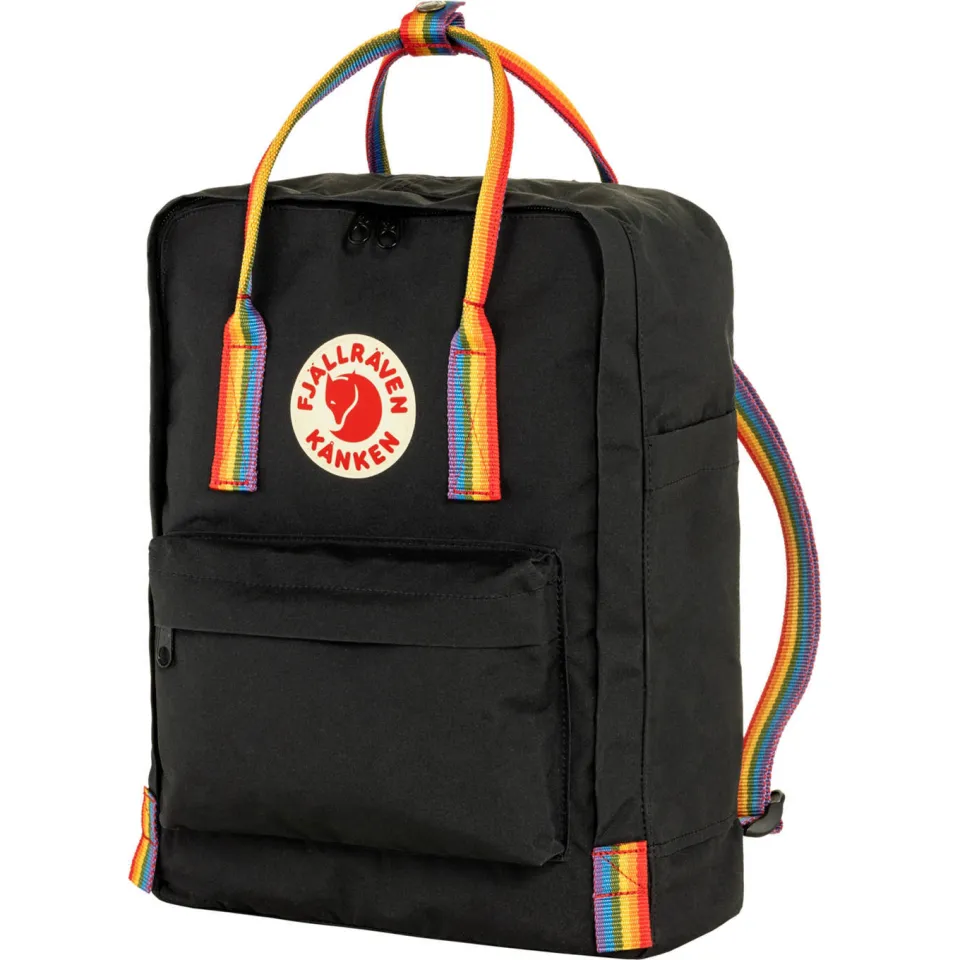 Fjällräven Kånken Rainbow rugzak zwart, foto 3