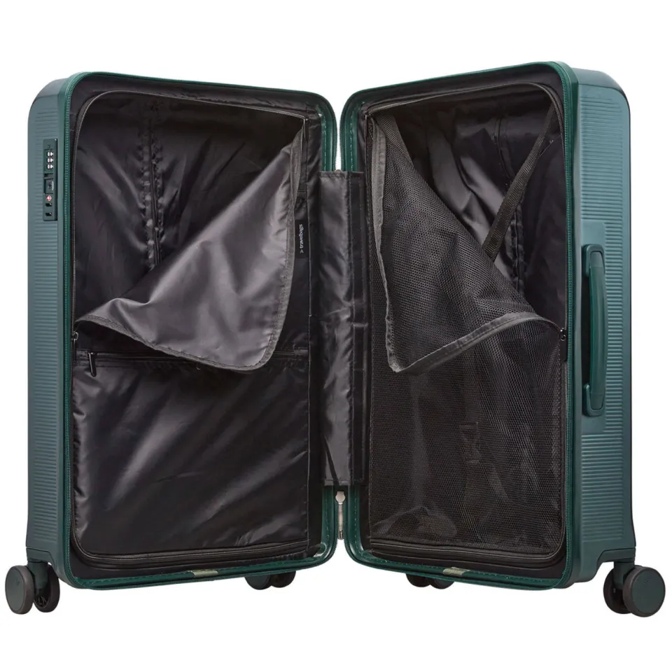 Travelbags The Flow trolleykoffer groen, foto 2