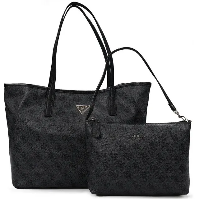 Guess Tas Guess Hwesg9 51428 Victtoria 2 In 1 Tote Zwart
