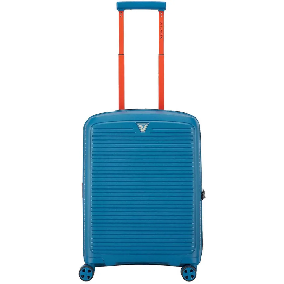 Roncato Arcade handbagage spinner 55 groenblauw