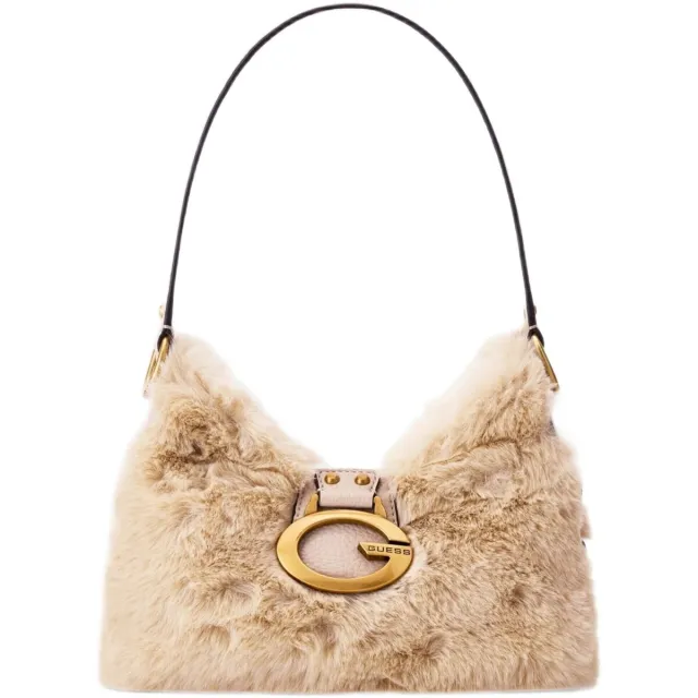 Guess Handtas Guess Camden Mini Shoulder Bag Beige