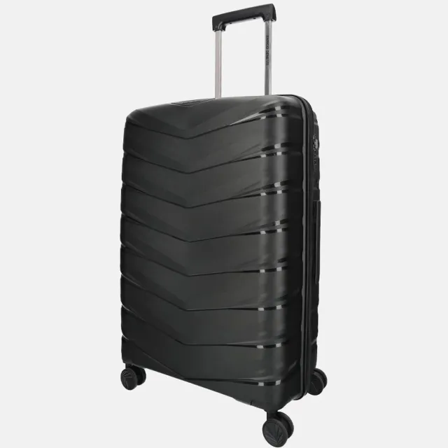 Enrico Benetti San Francisco reiskoffer 75 cm zwart