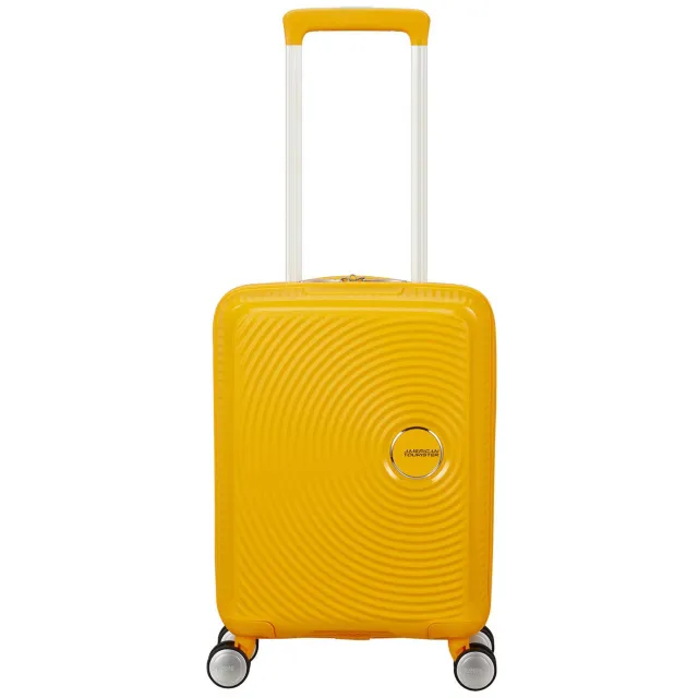 American Tourister Soundbox Mini koffer geel