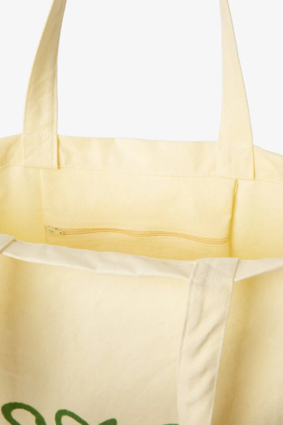 Sissy-Boy canvas shopper geel, foto 2