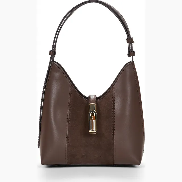 Furla Goccia S hobo schoudertas bruin