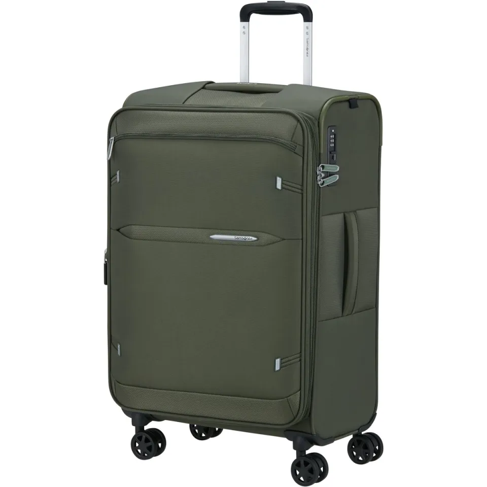 Samsonite GoTwist Spinner 68 koffer donkerblauw kaki, foto 2