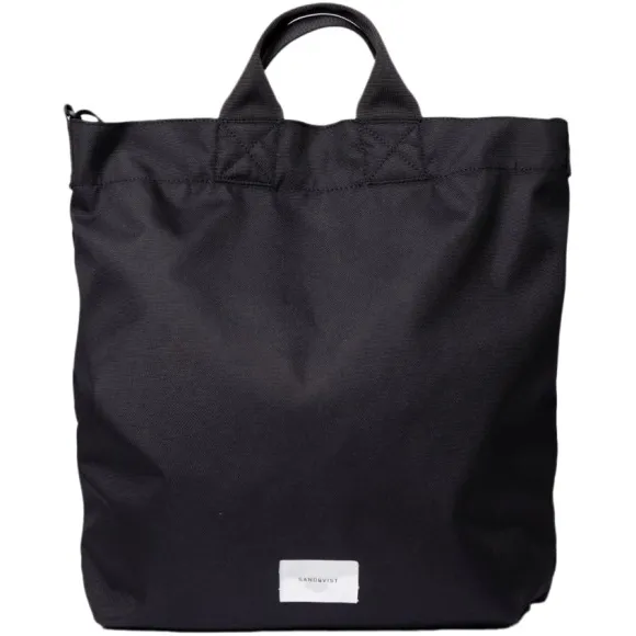 Sandqvist Ground Shopper Bag 19 - Schoudertas maat 19 l, zwart