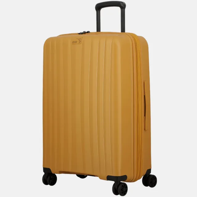 Jump Enais 4 wielen Trolley 66 cm met uitbreidingsplooi - Harde bagage - TSA slot - yellow