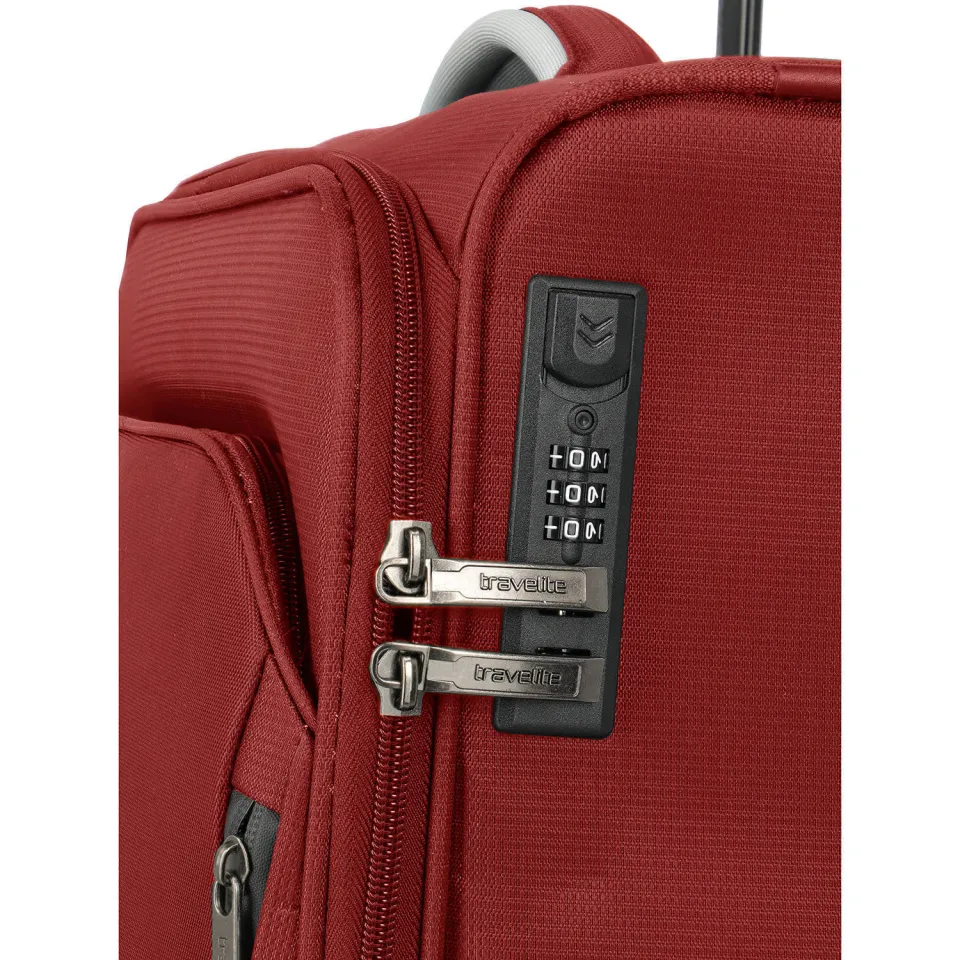Travelite Jetpack Easy 2 underseater trolley rood, foto 7