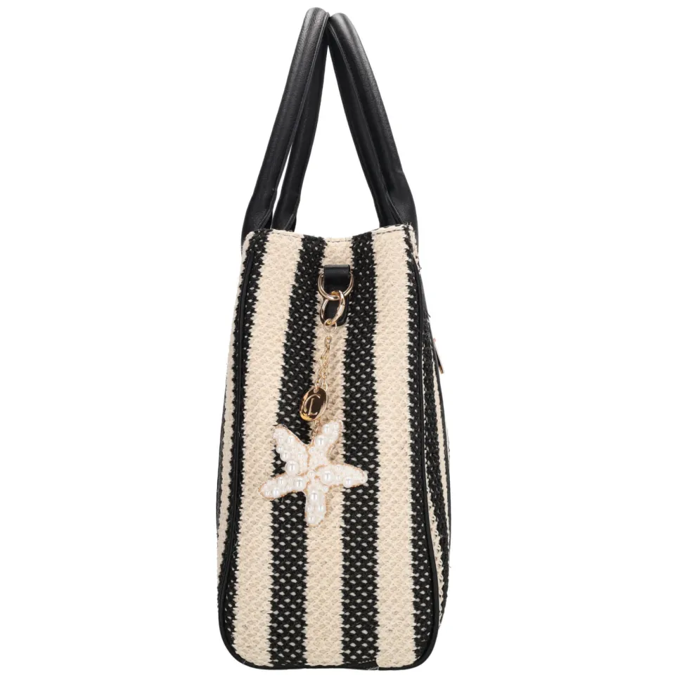 Charm London Capri shopper zwart, foto 3