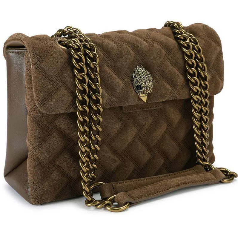 Kurt Geiger Kensington crossbody tas bruin, foto 5