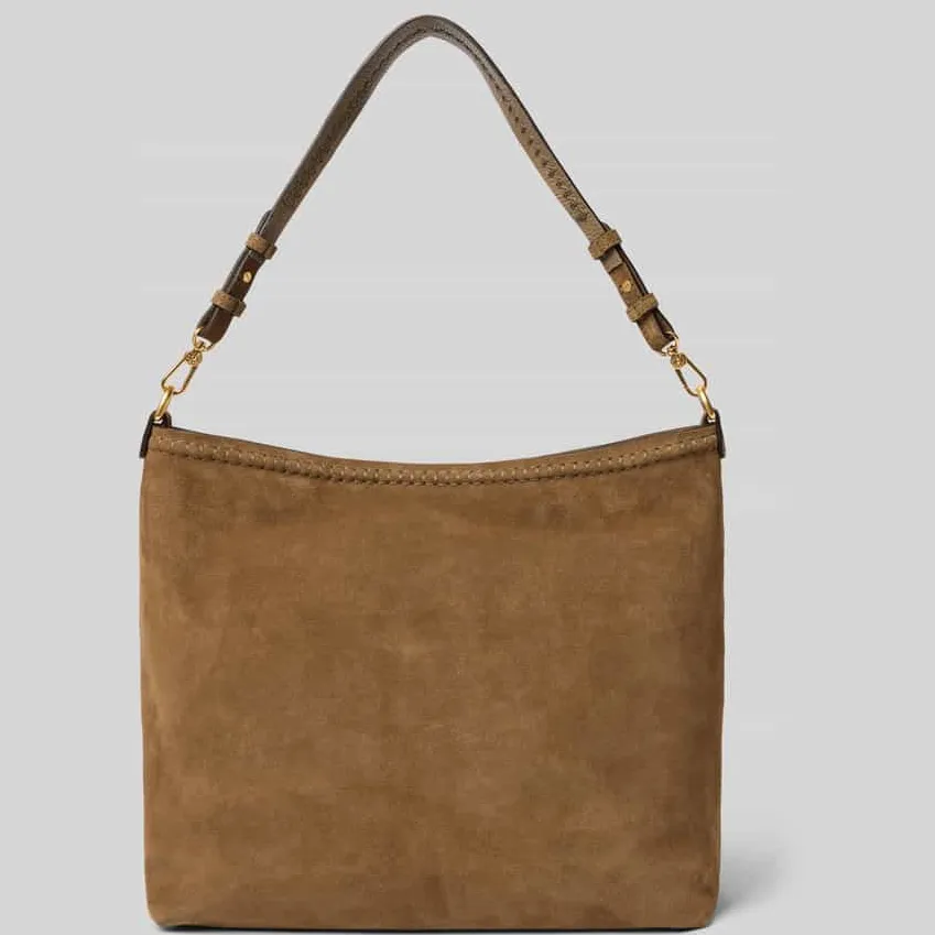 Abro Leather Suede Signature schoudertas khaki, foto 3