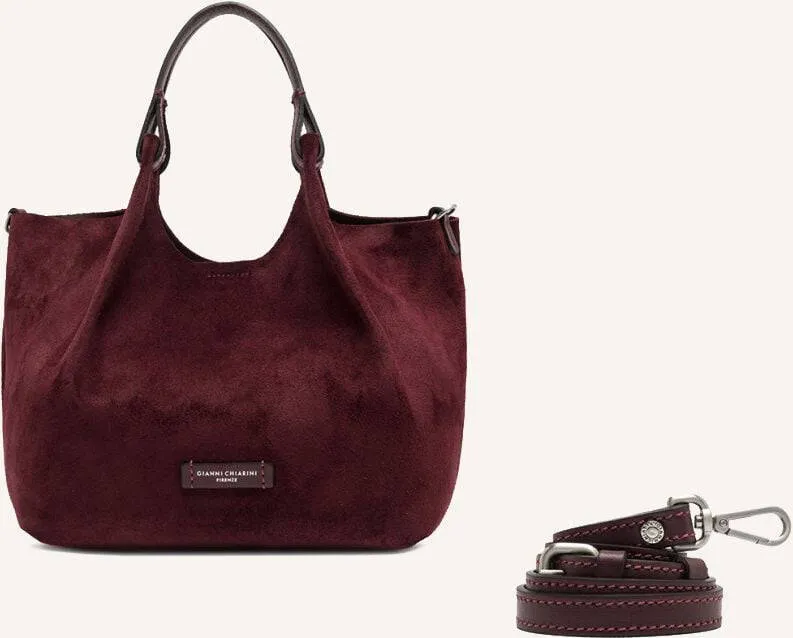 Gianni Chiarini Dua Bs 9799 schoudertas bordeaux, foto 5