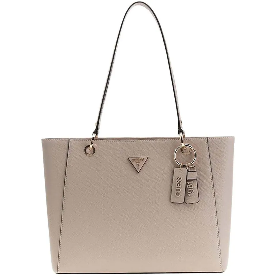 Guess Noelle II tote tas beige Bruin