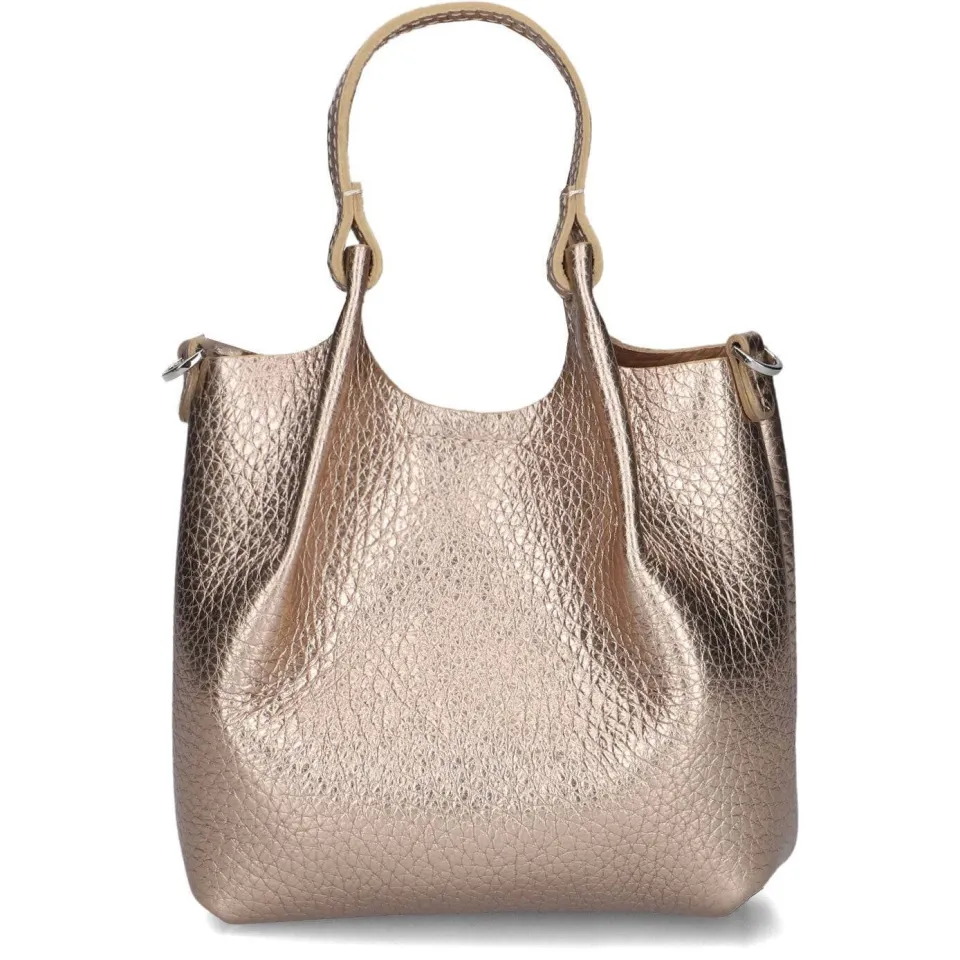 Gianni Chiarini Dua schoudertas goud, foto 3