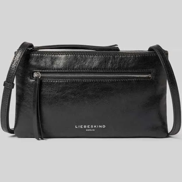 Liebeskind Berlin Schoudertas met labeldetail model 'ZENA' zwart