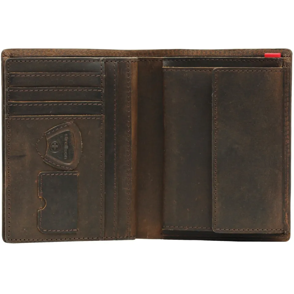 Strellson Baker Street Billfold V8 portemonnee donkerbruin, foto 2