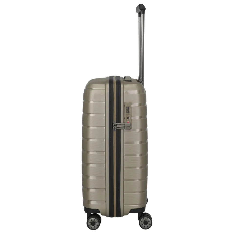 Travelite Air Base slim trolley 55 cm champagne, foto 3