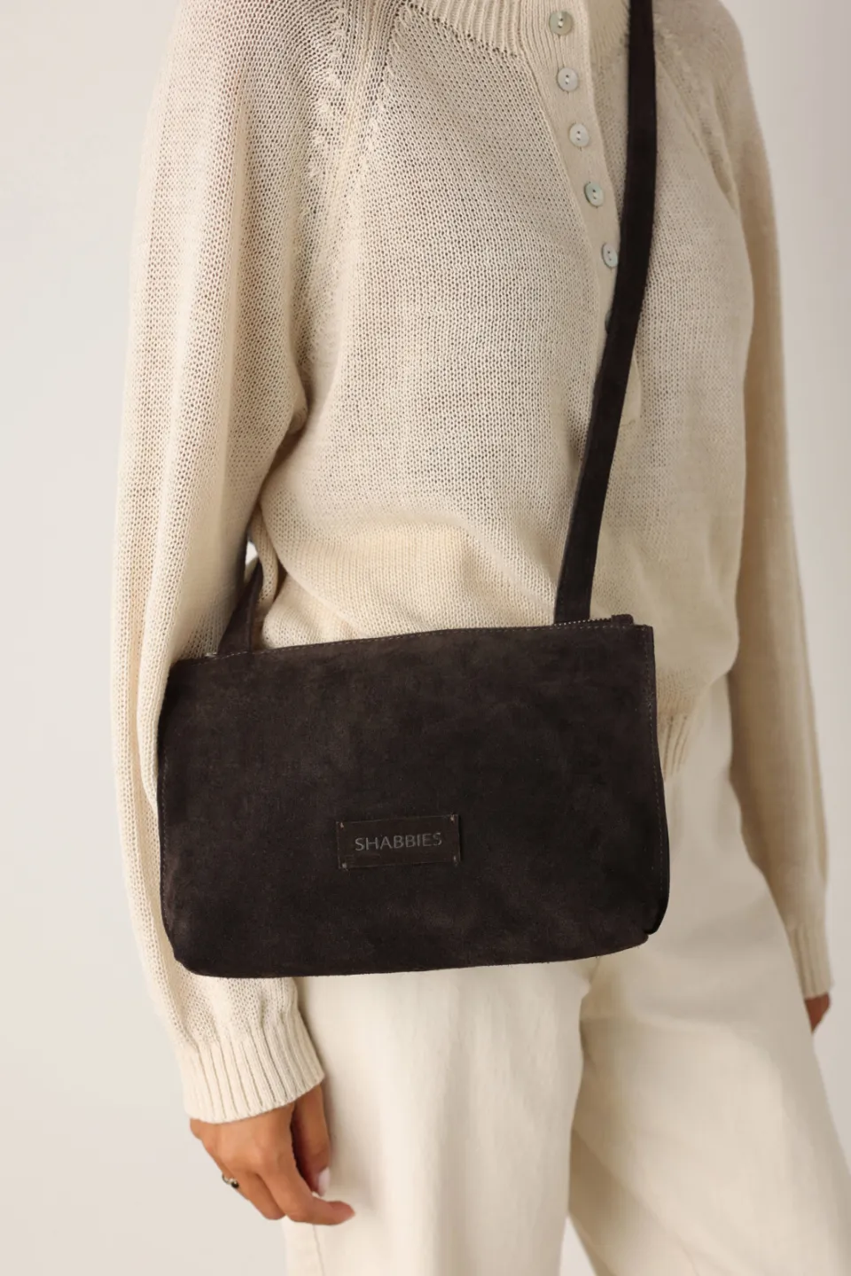 Shabbies Amsterdam Festival Big crossbody tas donkerbruin, foto 6
