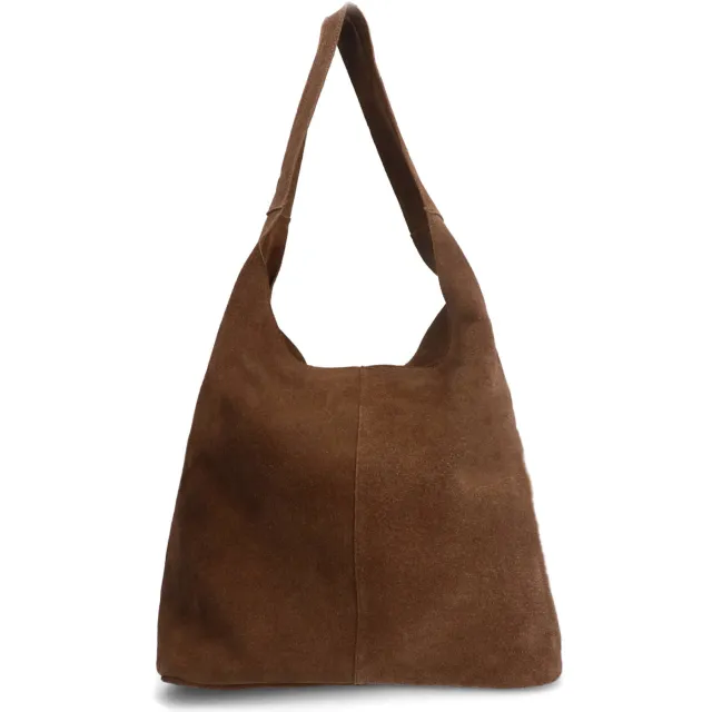 Manfield suede shopper bruin