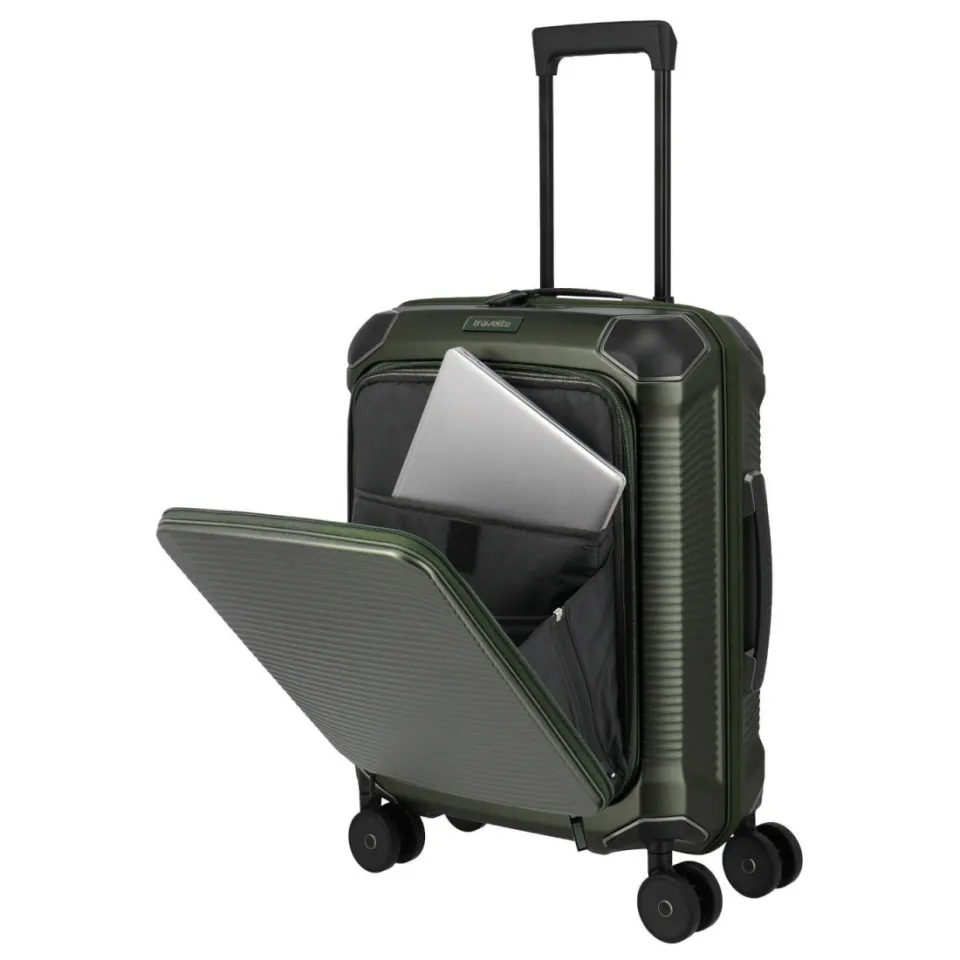 Travelite Millennium S+ handbagagekoffer groen, foto 4