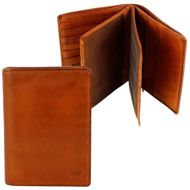 Bear Design Nikos pasjeshouder cognac