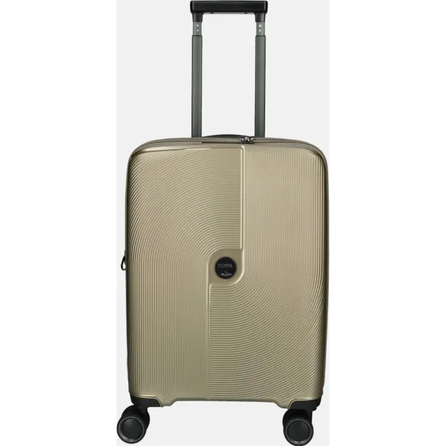 Jump Oskol handbagage koffer 55 cm expandable champagne Brons