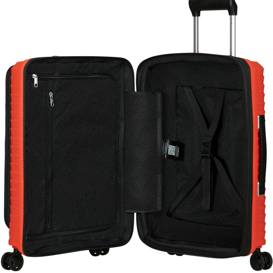 Samsonite Upscape spinner 55 cm rood, foto 3